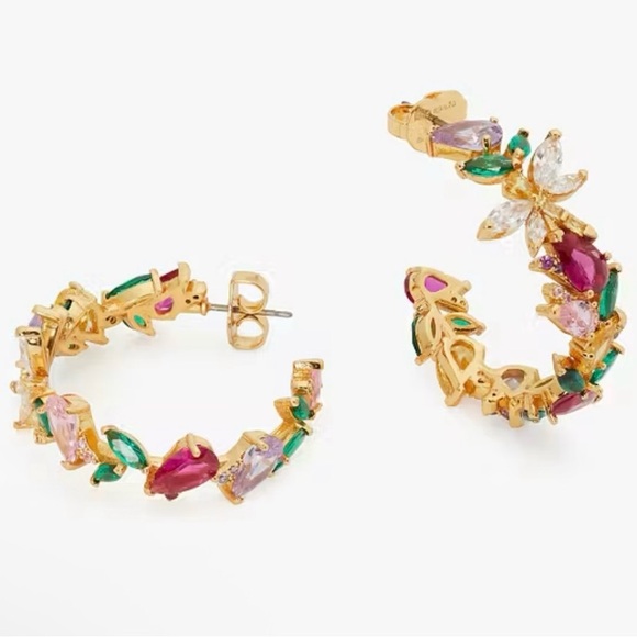 Kate Spade greenhouse flowers jewelry set - Picture 3 of 11